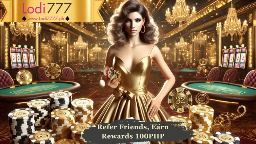 Lodi777 refer friends to earn rewards