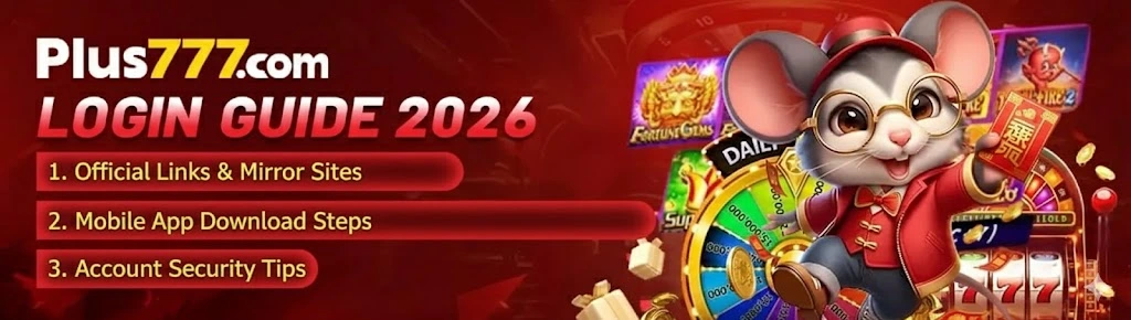plus777 login guide 2026